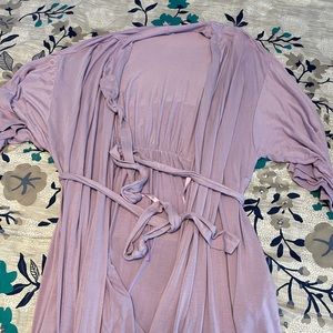 Lavender house robe
